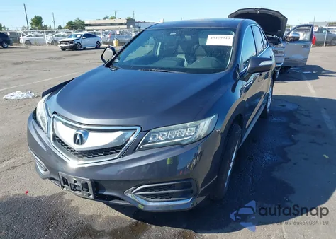 2016 Acura Rdx Technology Acurawatch Plus Packages/Technology Package из США, поврежденный, VIN 5J8TB3H52GL009155